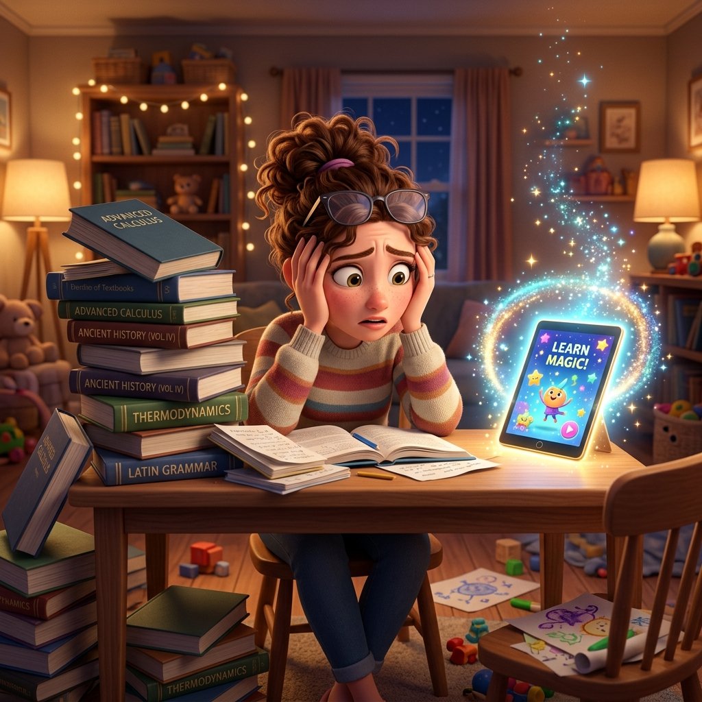 Madre confundida buscando opciones educativas